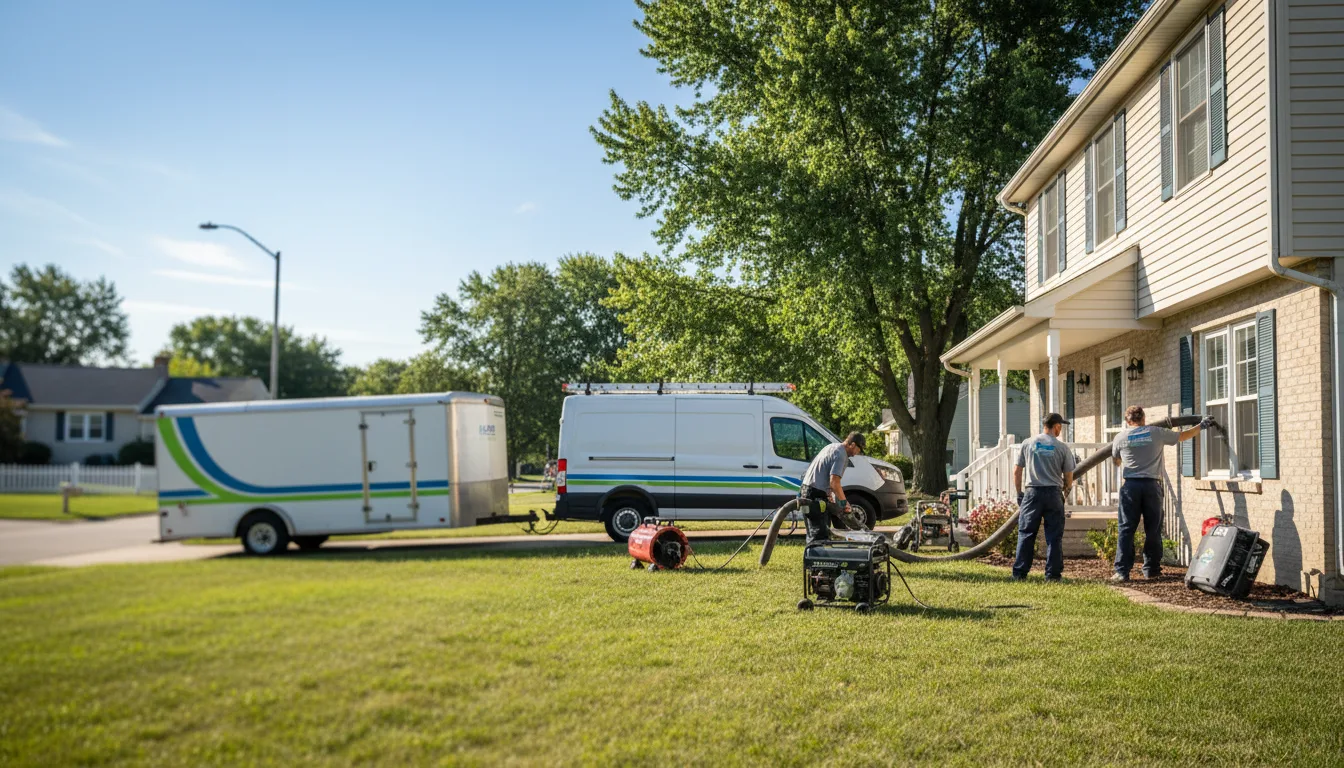 Flooded Basement Restoration And Cleanup With Repair in Coleman, WI near me